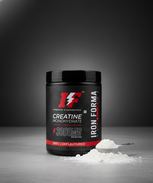 Creatine Monohydrate - 200g | 3000mg Per Serving | Unflavoured